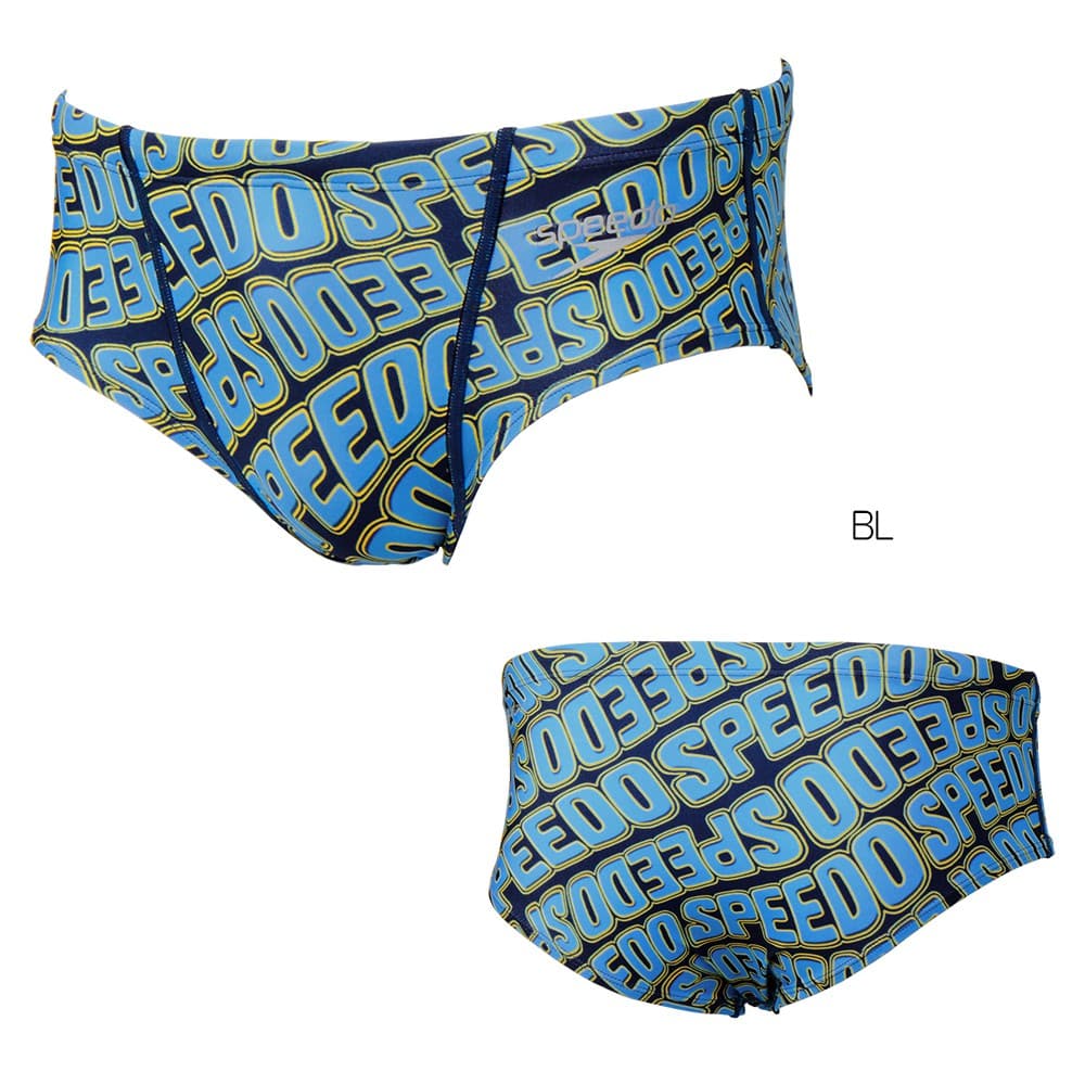 speedo（スピード） 競泳水着 練習用水着 メンズ ウェーブロゴターンズ