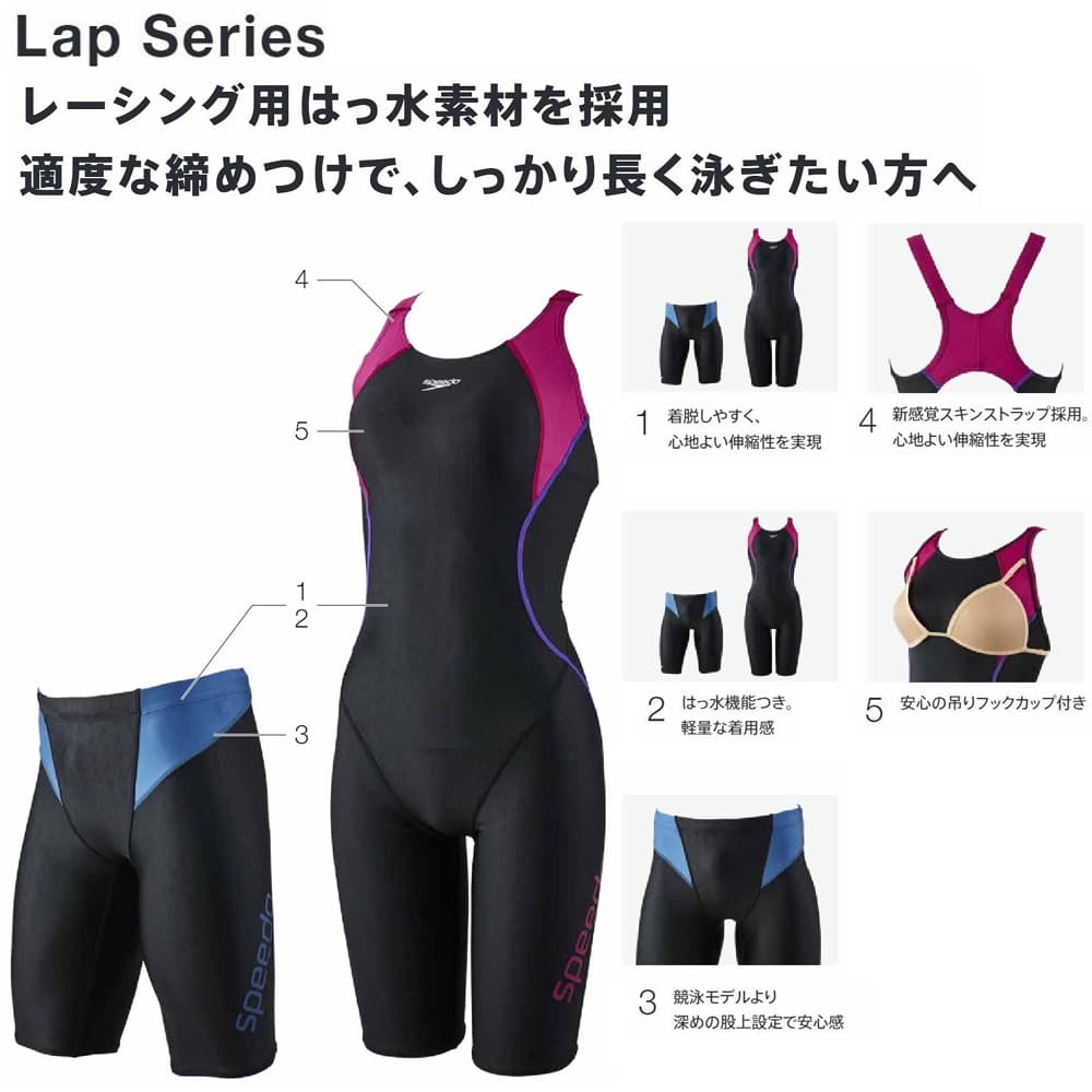 speedo（スピード） フィットネス水着 レディース フレックスシグマ