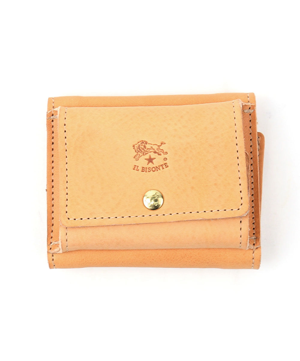 IL BISONTE（イルビゾンテ） 三つ折り財布 トリフォルド ウォレット