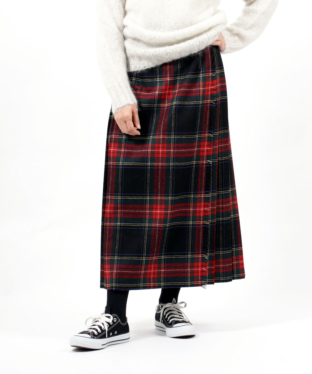 O'NEIL of DUBLIN（オニールオブダブリン） キルトスカート ロング