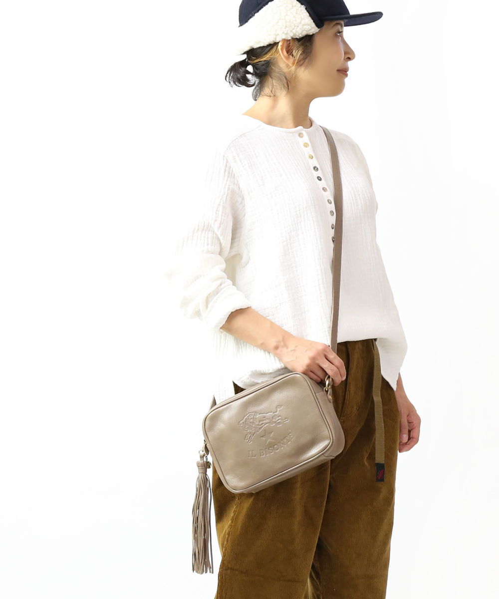 IL BISONTE（イルビゾンテ） ショルダーバッグ レディース 国内正規品