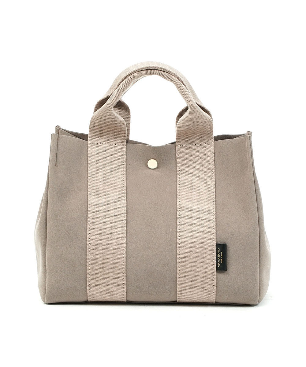 VIOLAd'ORO（ヴィオラドーロ） GINO マイクロファイバースエードトート