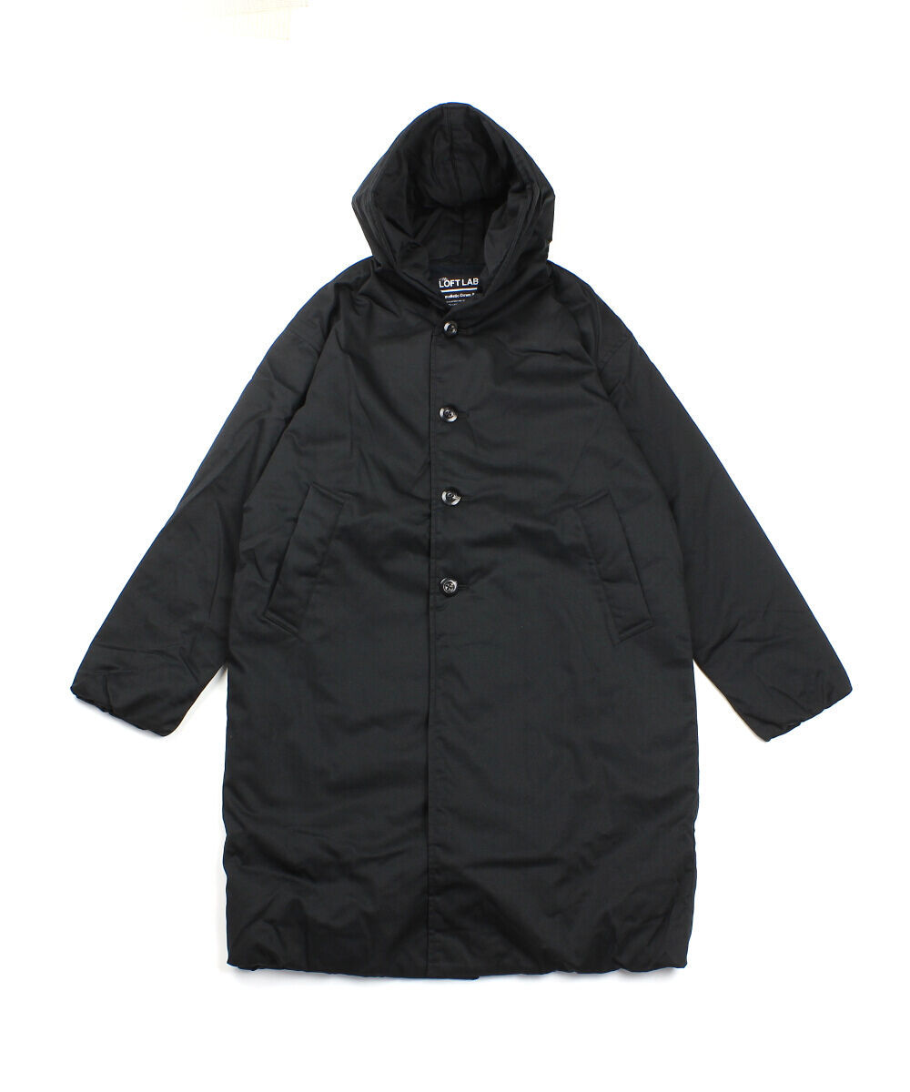 ロフトラボ フーデッドロングダウンコート ロングコート WIIS The Loft
