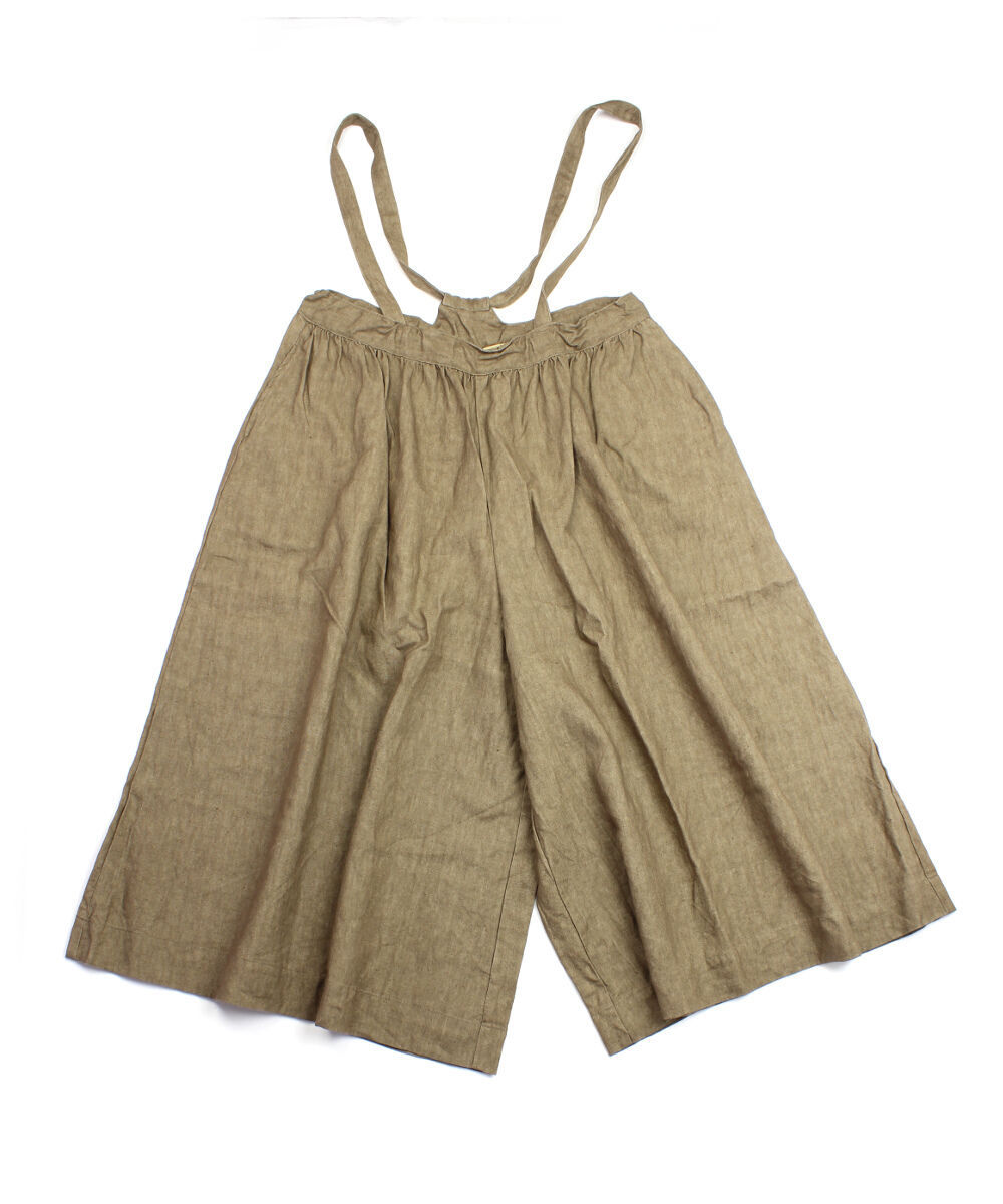 ガーゼ ストリングワイドキュロット ワイドパンツ Gauze# レディース