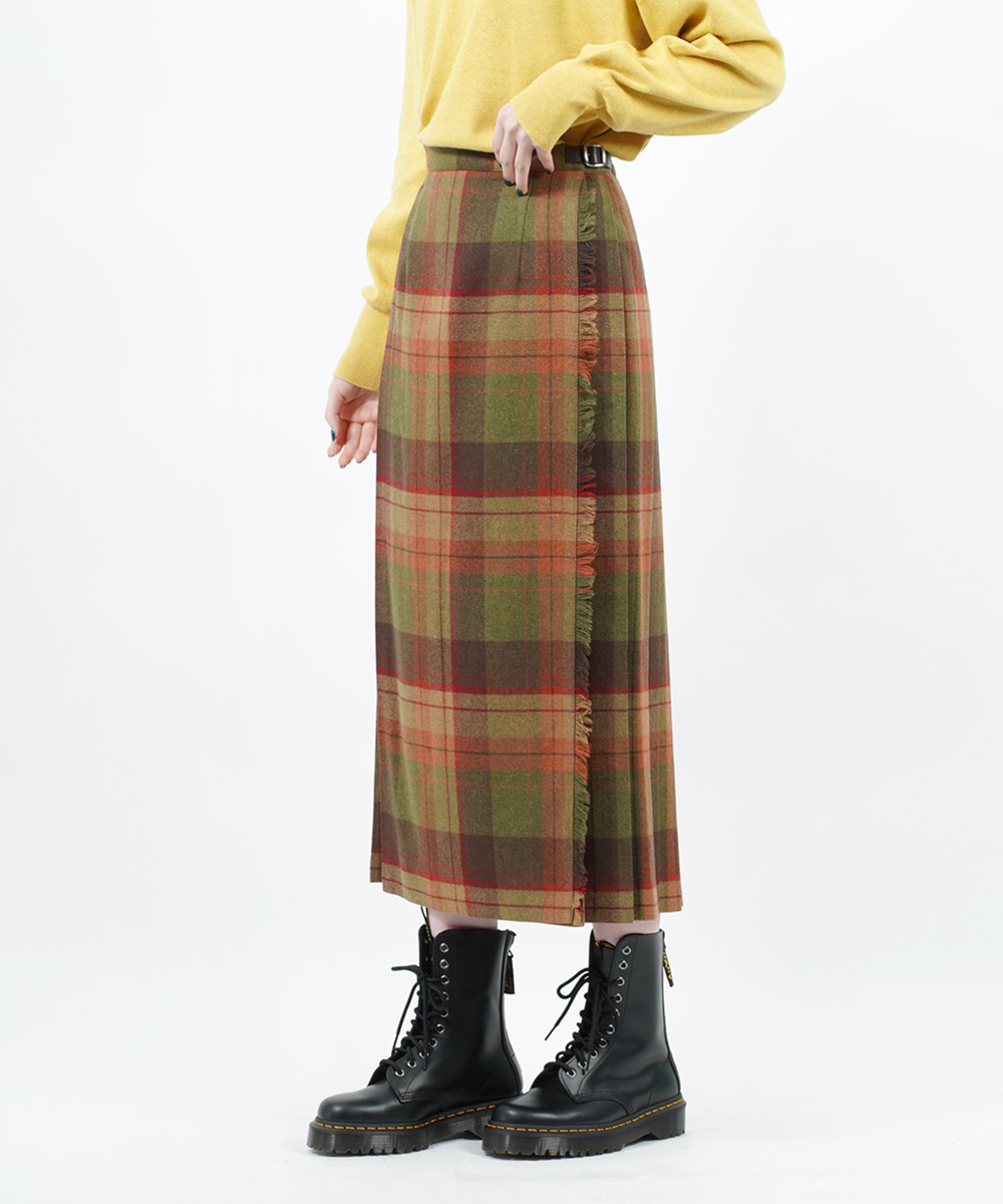 O'NEIL of DUBLIN（オニールオブダブリン） キルトスカート ラップ