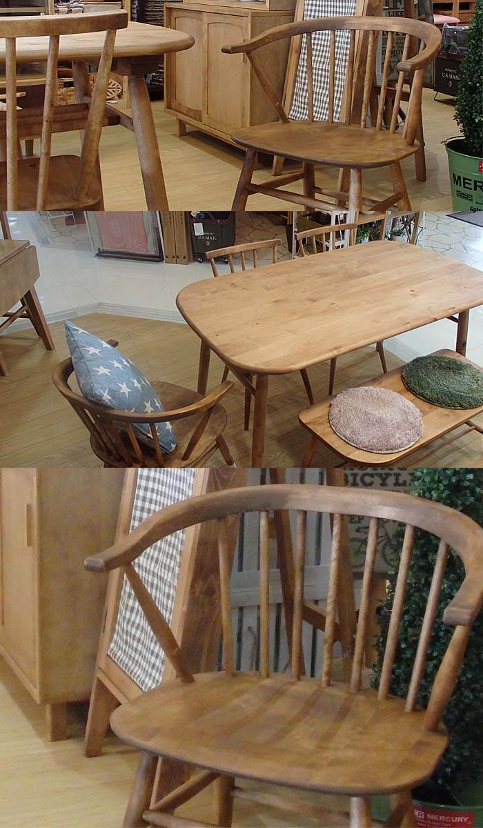 関家具 ダイニングチェア チェア ロメリア バーチ材 ノラ 食卓椅子