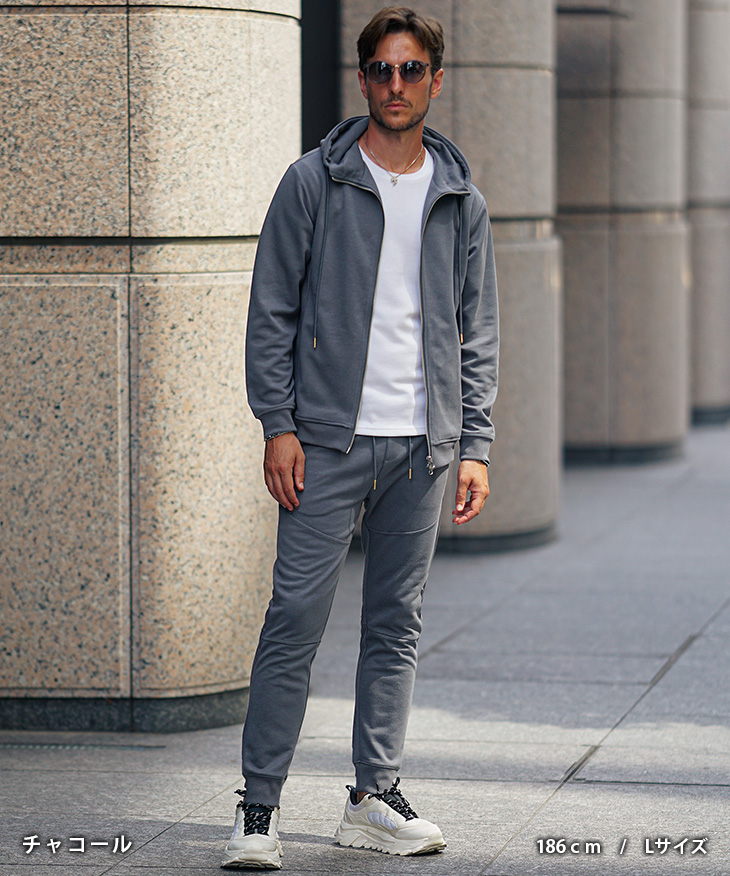 SOMEDIFF（サムディフ） セットアップ メンズ スウェット 上下