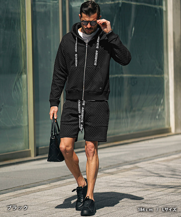 SOMEDIFF（サムディフ） セットアップ メンズ 上下セット パーカー