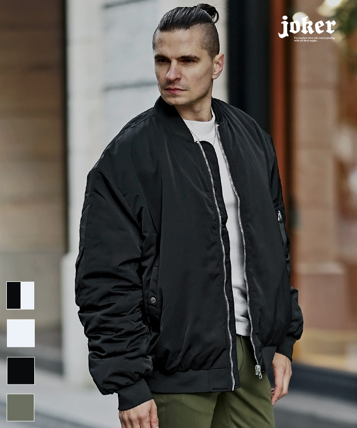joker（ジョーカー） MA-1 ジャケット メンズ 中綿 ジャケット 中綿