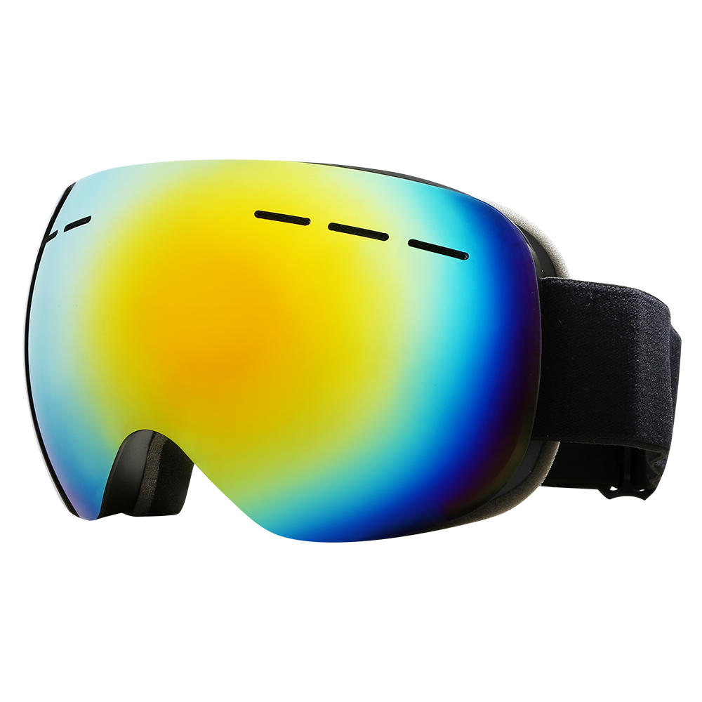 スノーボード スキー ゴーグル 収納袋付 スノーゴーグル ダブルレンズ