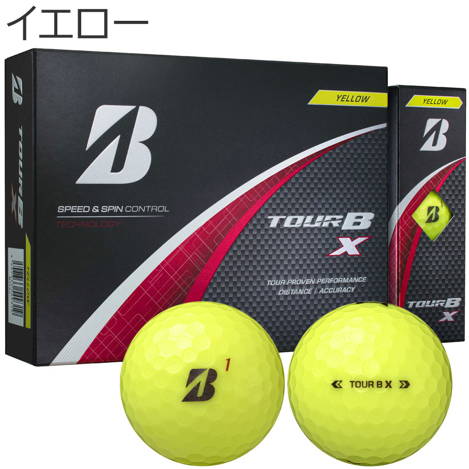 BRIDGESTONE GOLF ブリヂストン ゴルフ 2024 TOUR B X ボール 1ダース