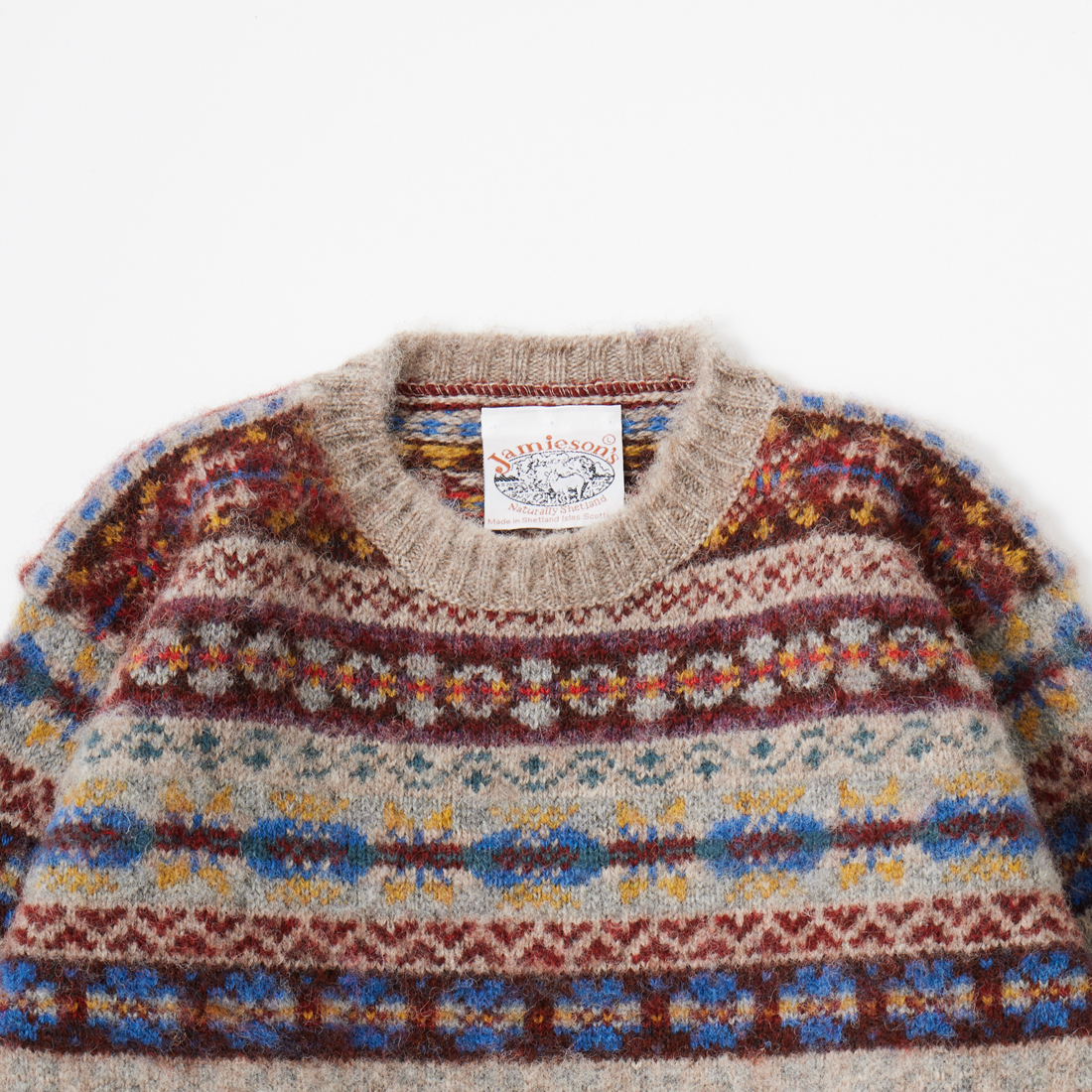 Jamieson's of Shetland JAMIESON'S ジャミーソンズ クルーネック