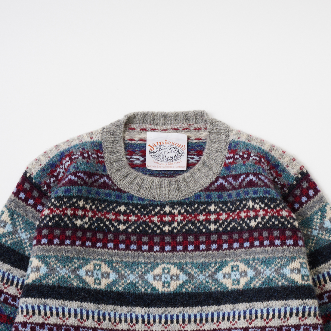 Jamieson's of Shetland JAMIESON'S ジャミーソンズ クルーネック