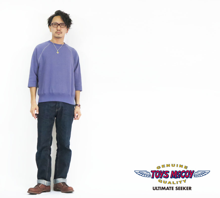 TOYS McCOY（トイズマッコイ） 七分袖 スウェット スティーブ