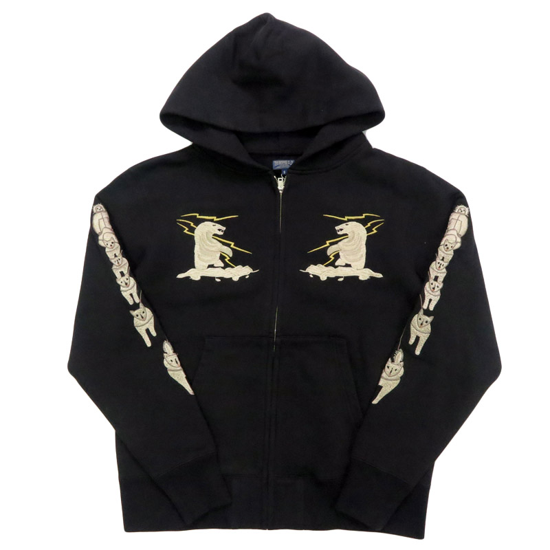 TAILOR TOYO テーラー東洋 Tailor Toyo 長袖 スカ刺繍 ジップパーカー