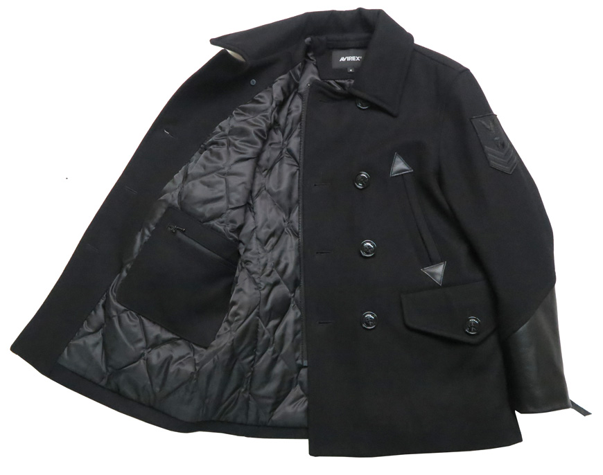AVIREX（アヴィレックス） アビレックス ライダース ピーコート レザー