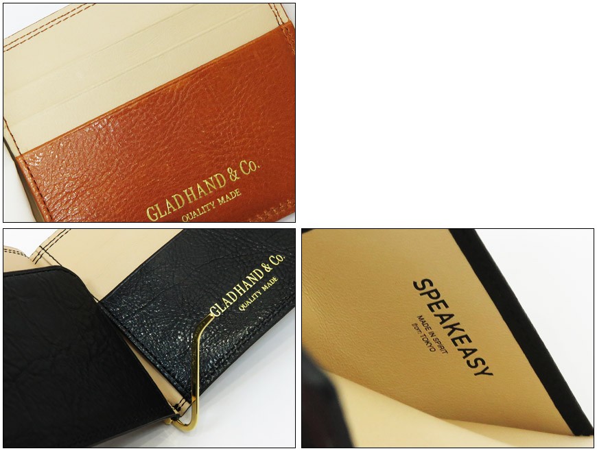 GLAD HAND（グラッドハンド） レザー マネークリップ ウォレット