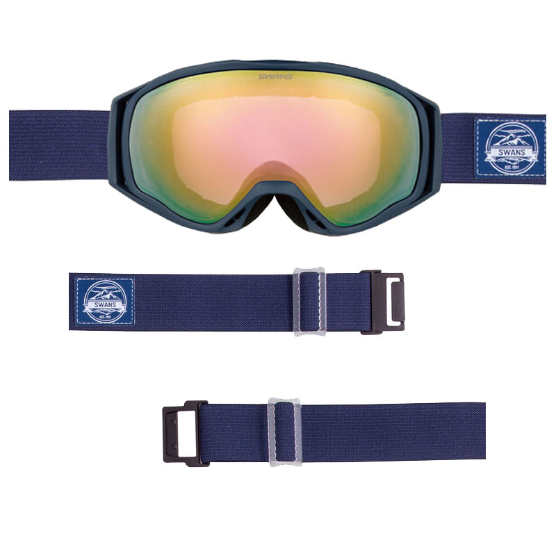 SWANS（スワンズ） 060 スノーゴーグル ミラーレンズ UVカット スキー