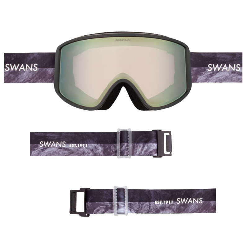 SWANS（スワンズ） 180 スノーゴーグル ミラーレンズ くもり止め UV