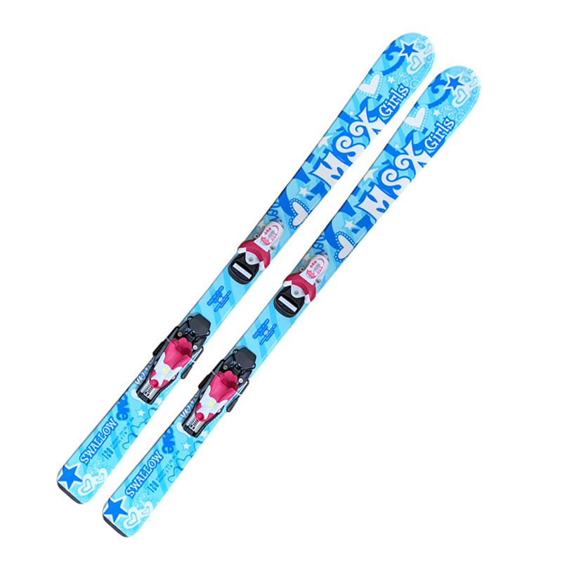 スワロー ジュニア スキービンディング 2点セット スキー板 金具付き