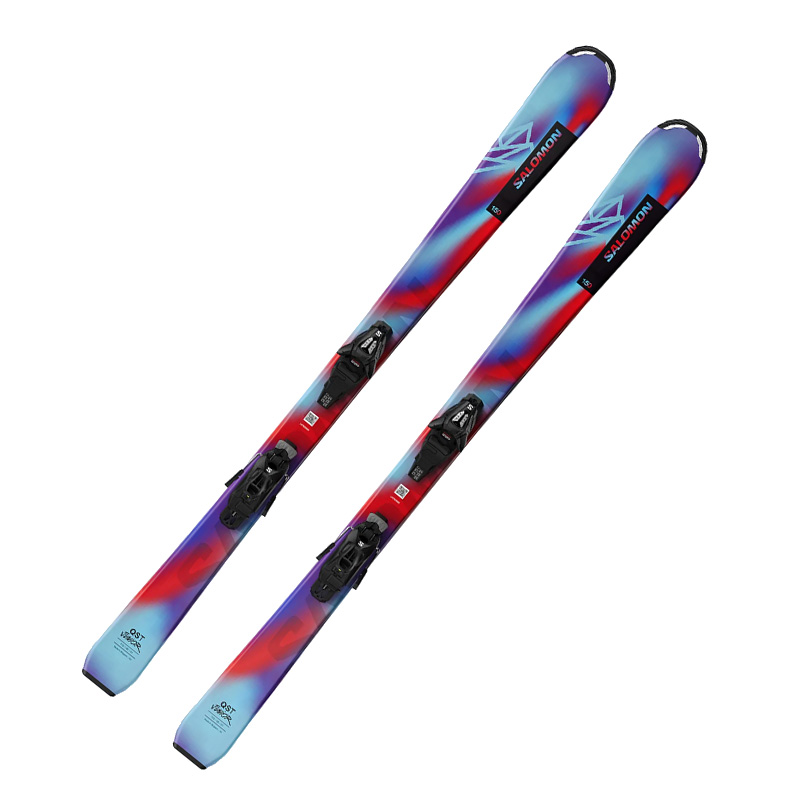 SALOMON（サロモン） QST JR M ＋ C5 GW スキービンディング 2点セット