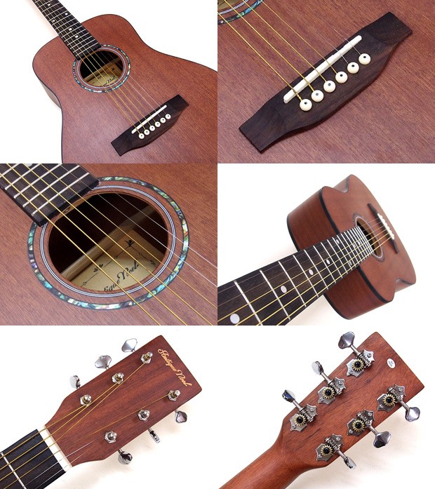 ミニギター アコギ アコースティックギター 初心者 入門 12点 セット