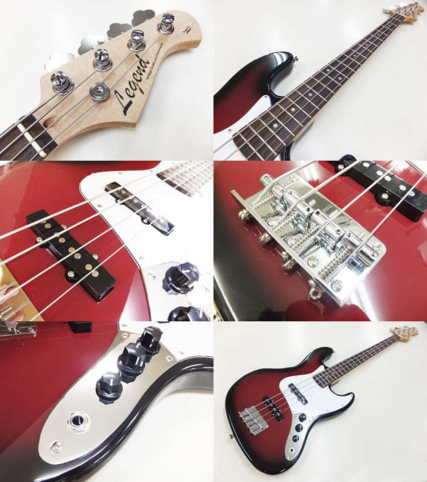 ベース 初心者 セット レジェンド Legend LJB-Z/RBS 初心者入門セット8
