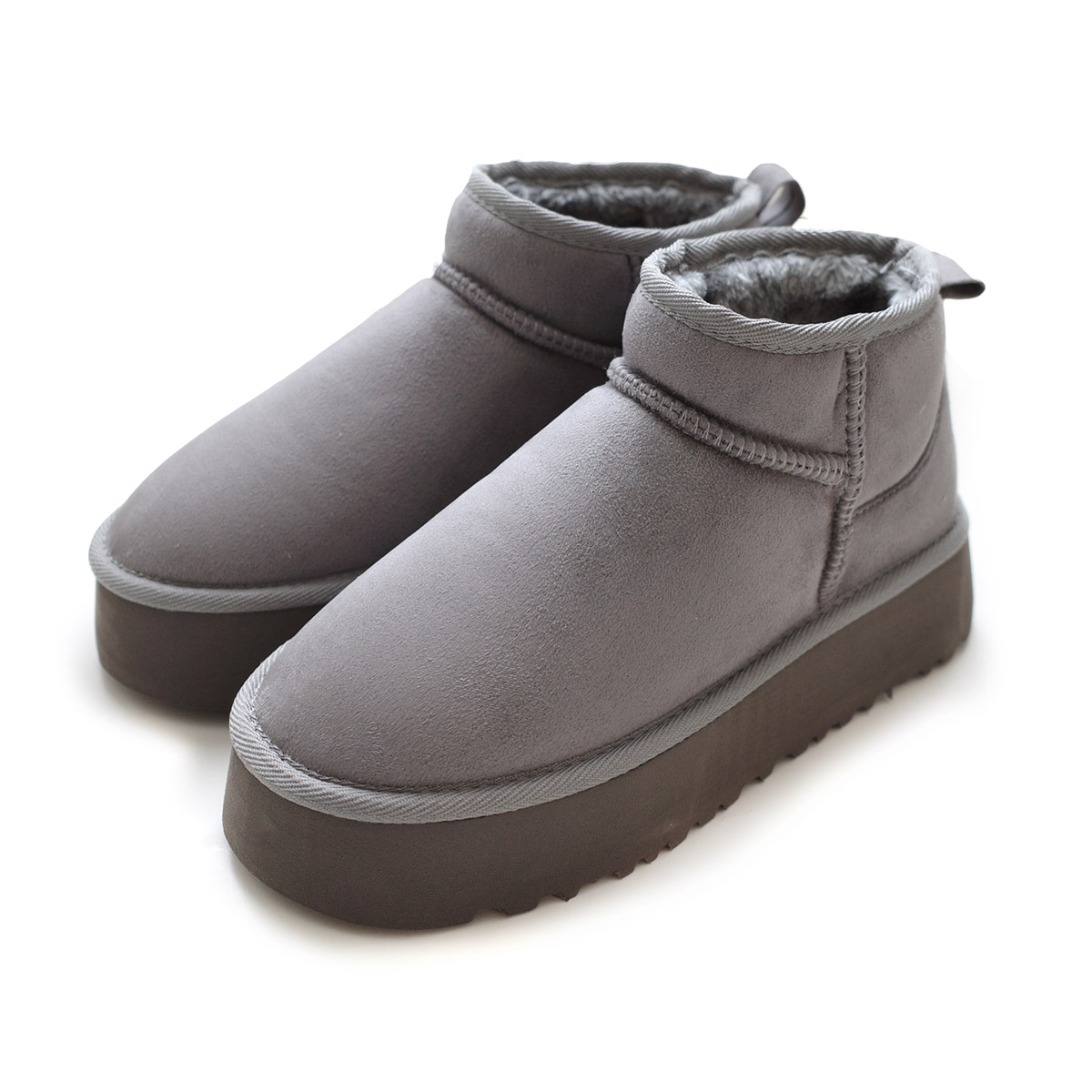 AmiAmi（アミアミ） ムートンブーツ レディース 厚底 おしゃれ ボア