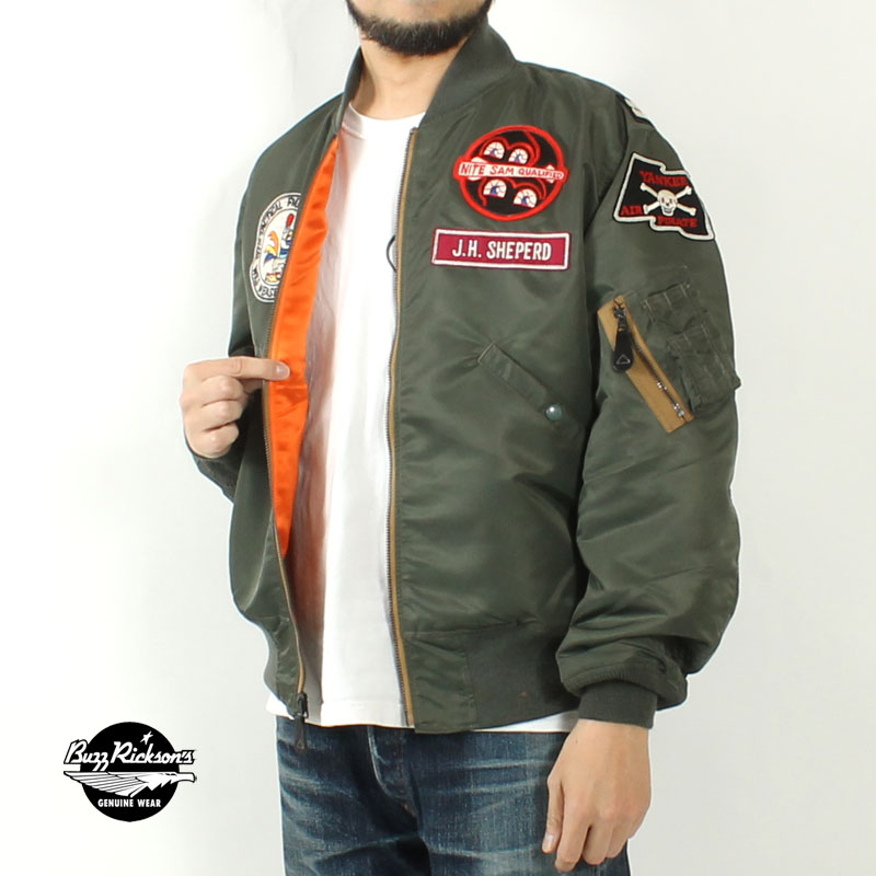 BUZZ RICKSON'S バズリクソンズ L-2B パッチモデル フライトジャケット