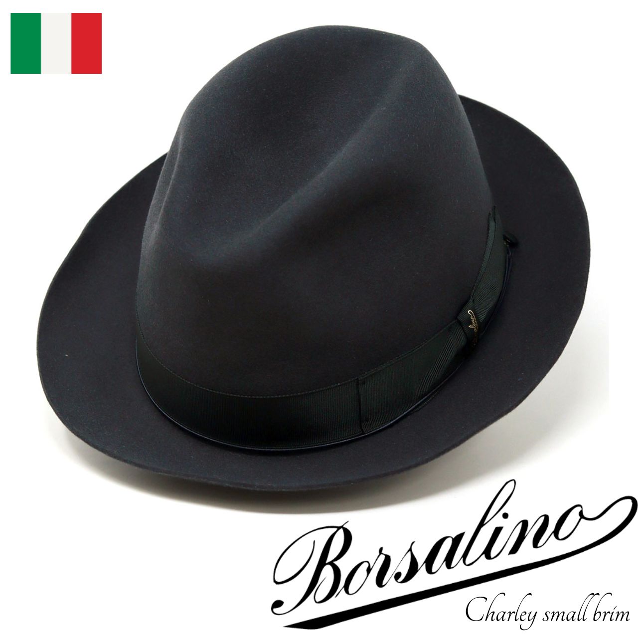 Borsalino（ボルサリーノ） borsalino Italy ハット ファーフェルト