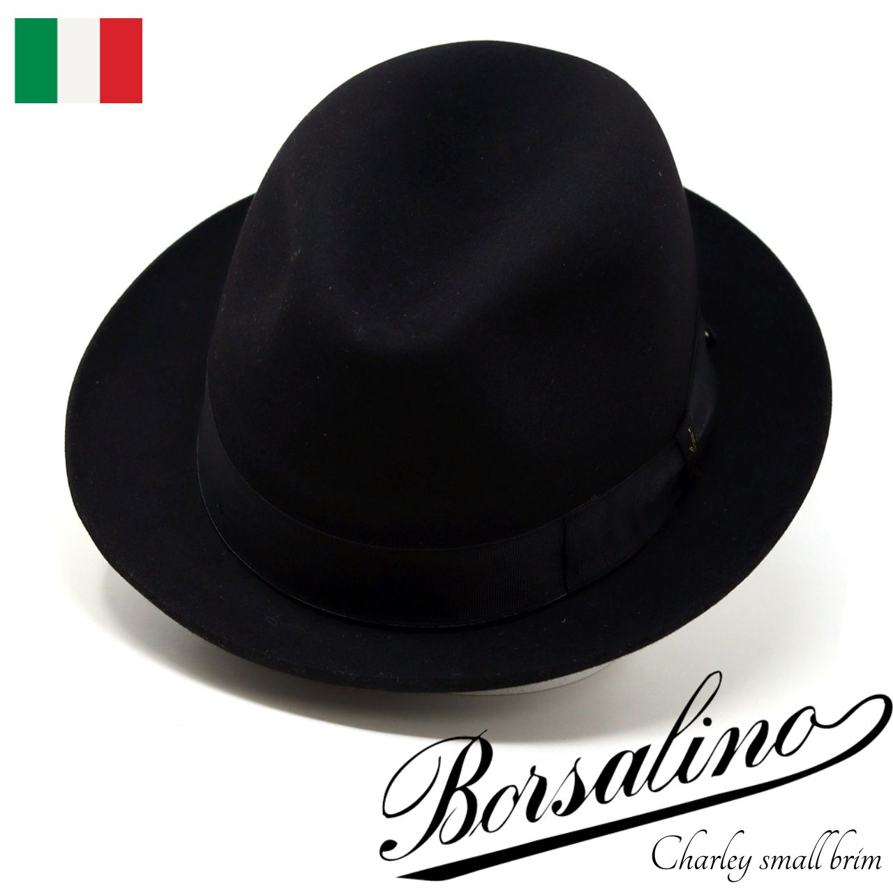 Borsalino（ボルサリーノ） ハット イタリア製 ショートブリム ハット