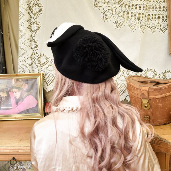 Barairo no Boushi ベレー帽 かわいい レディース 帽子 バラ色の帽子