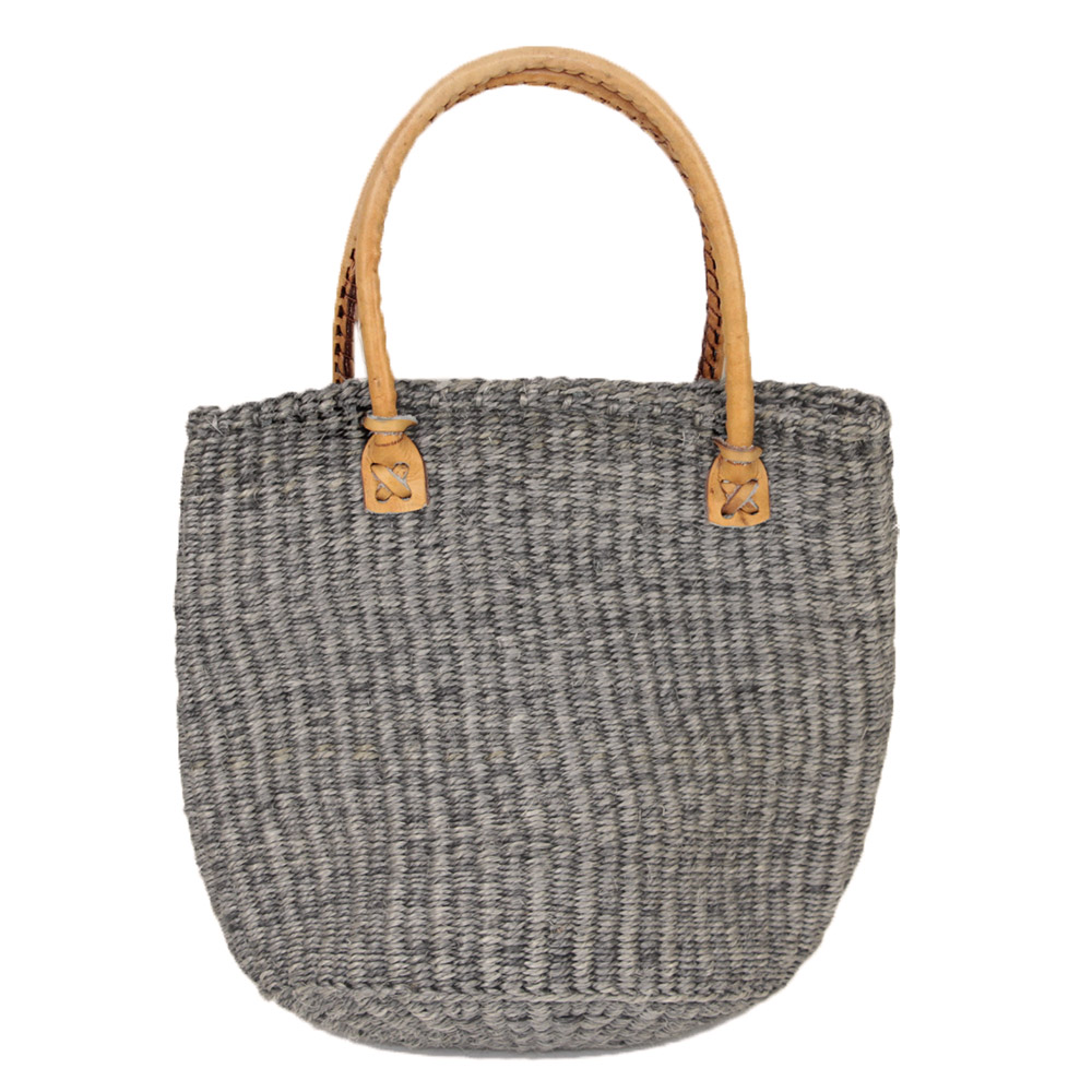 サイザルバッグ レディース かごバッグ カゴバッグ 本革ハンドル 持ち