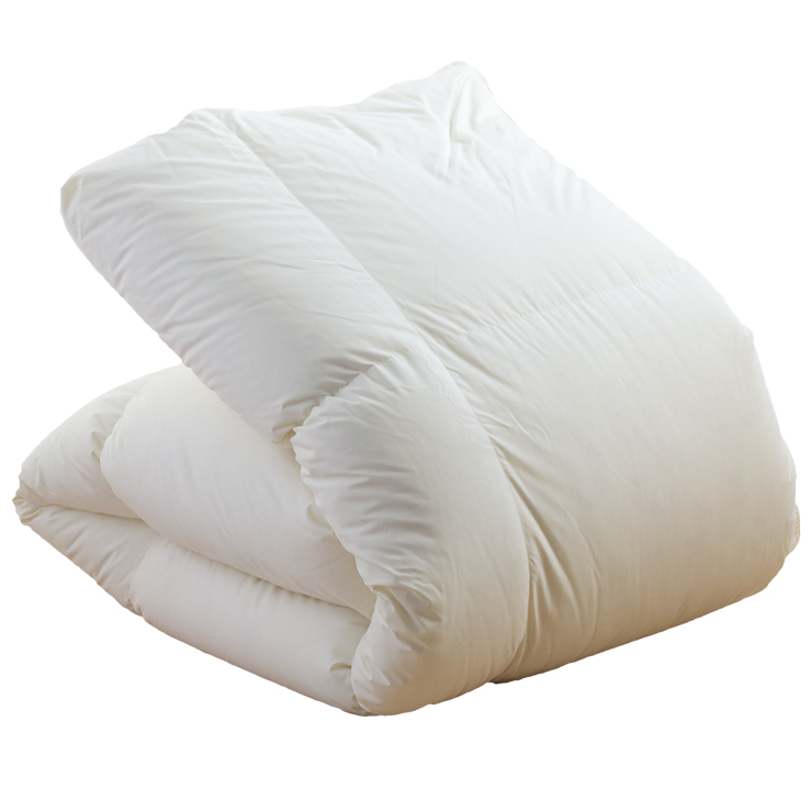 羽毛布団 ダブル ハンガリーホワイトダック93％ 増量1.6kg 400DP