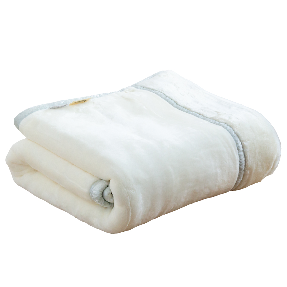 割引品 毛布 シングル 2枚合わせ アクリル なめらか 泉州産上質