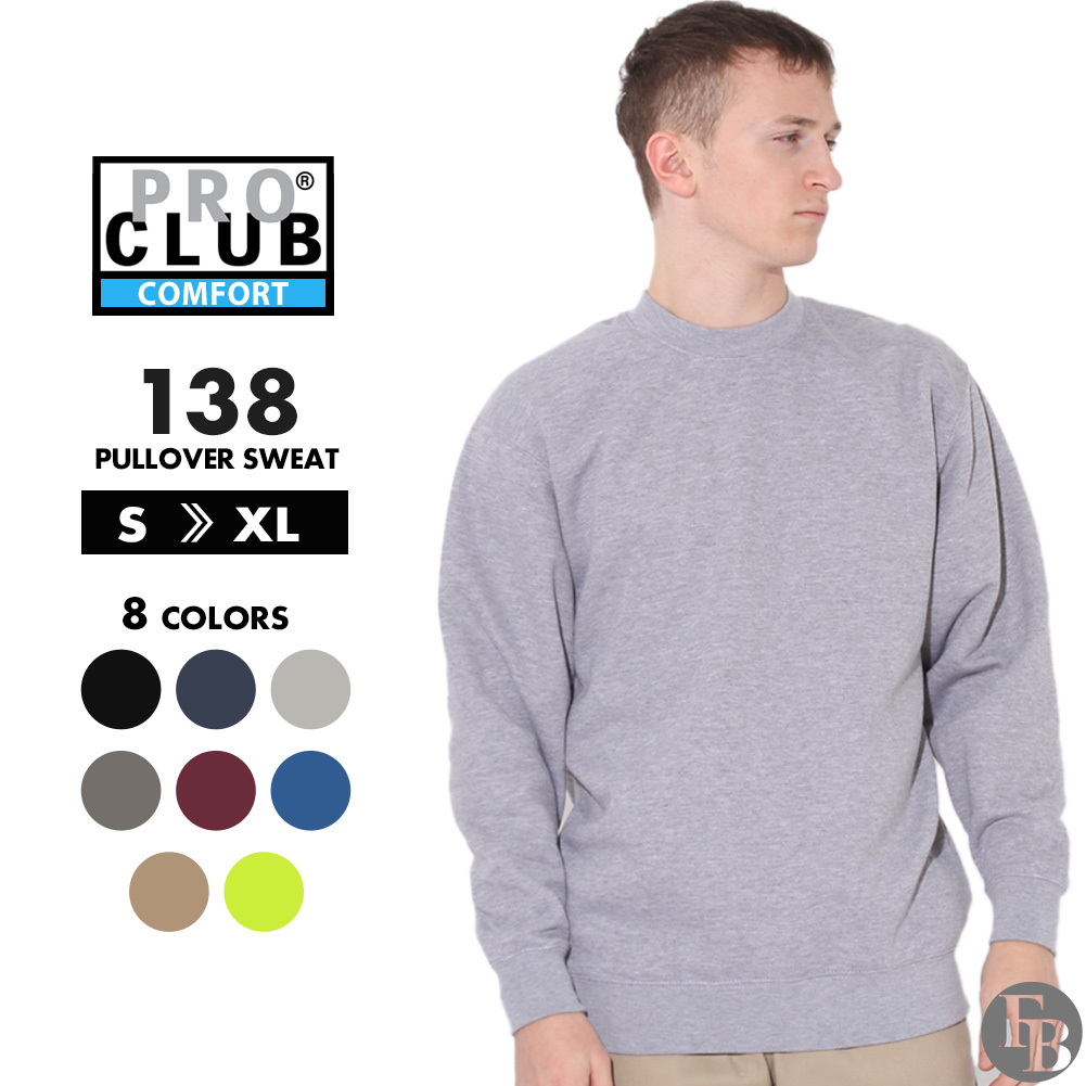 PRO CLUB（プロクラブ） トレーナー メンズ スウェット 裏起毛