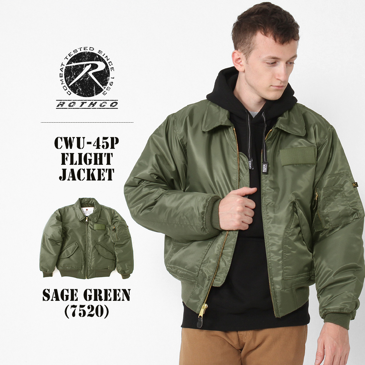 ROTHCO（ロスコ） ジャケット CWU-45P フライトジャケット メンズ