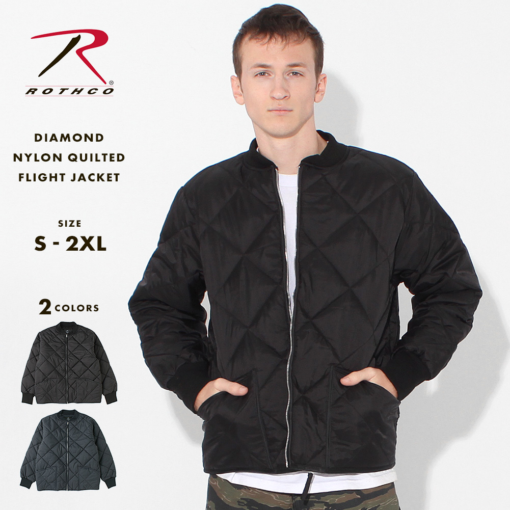 ROTHCO（ロスコ） キルティングジャケット メンズ フライトジャケット