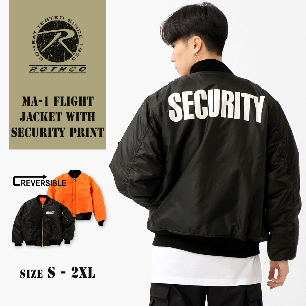ROTHCO（ロスコ） MA-1 メンズ フライトジャケット リバーシブル