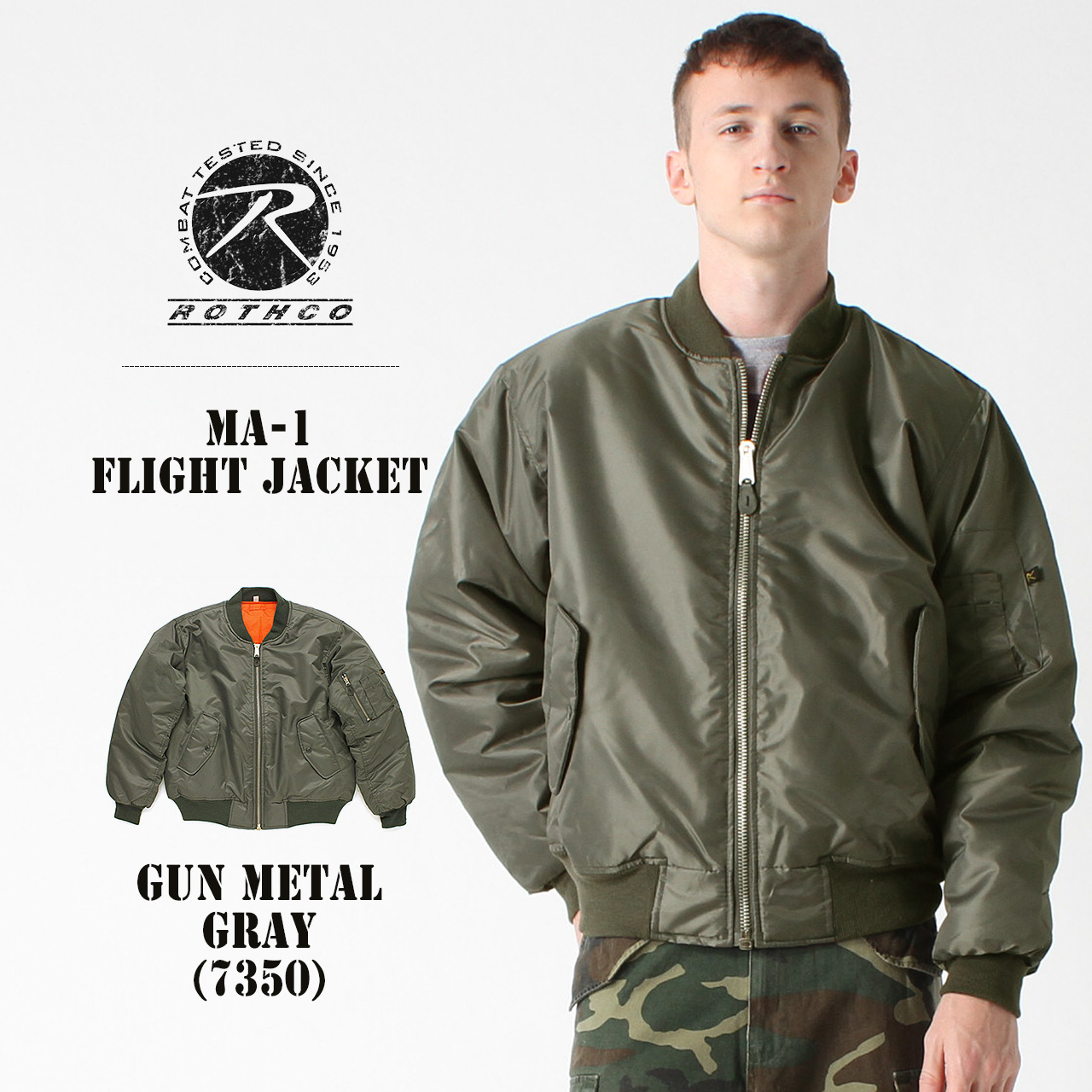 ROTHCO（ロスコ） MA-1 ブルゾン メンズ 大きいサイズ ジャンパー