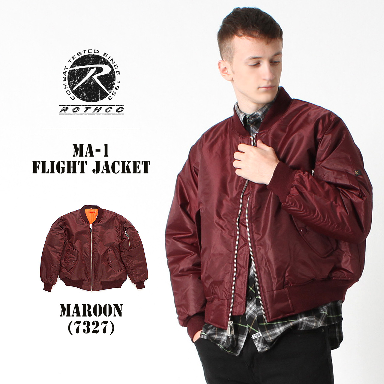 ROTHCO（ロスコ） MA-1 ブルゾン メンズ 大きいサイズ ジャンパー