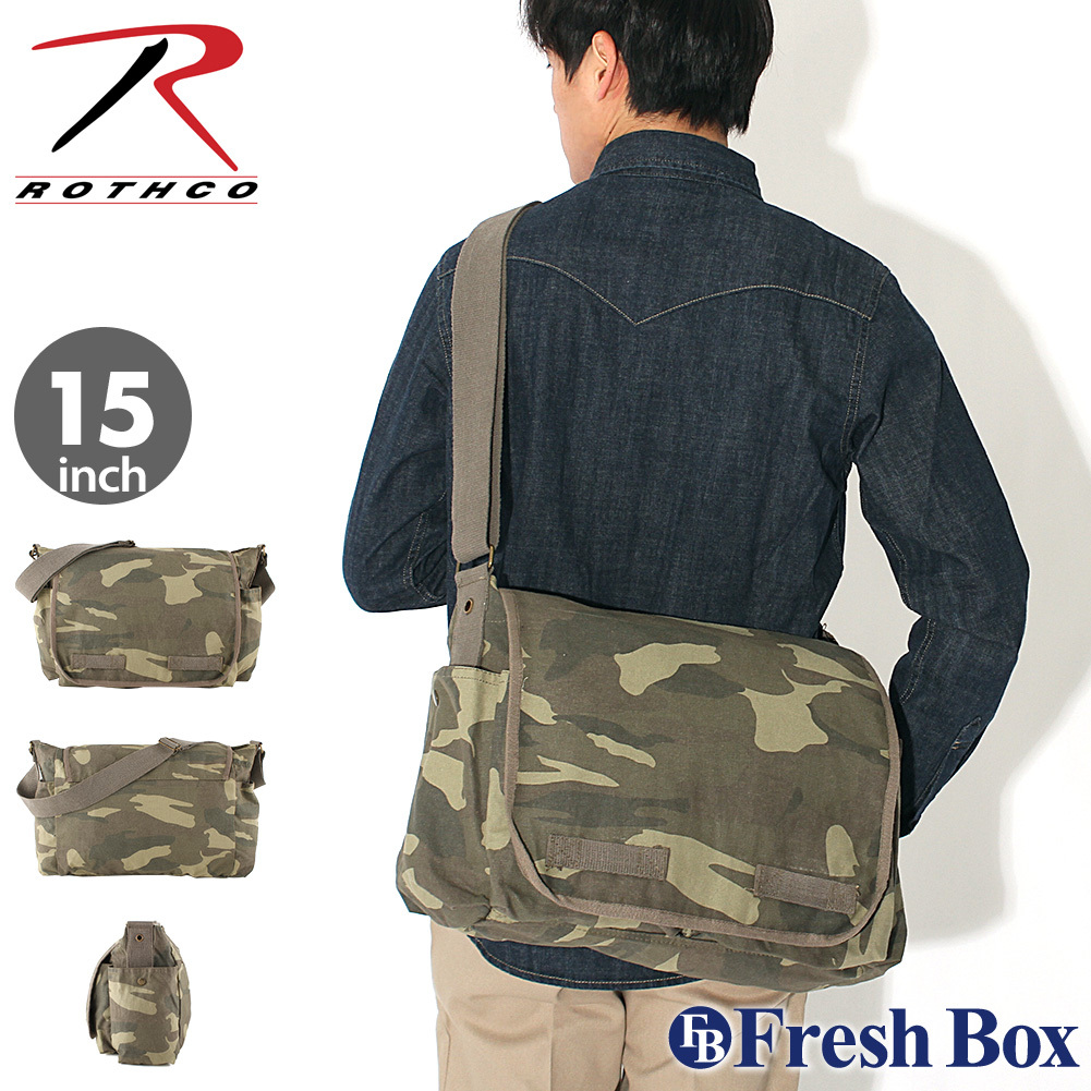 ROTHCO（ロスコ） バッグ メンズ 斜め掛け メッセンジャーバッグ