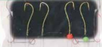 Hayabusa（ハヤブサ） 船キス仕掛 流線ケン付 金 SE623 7-0.8, 8-1号 2