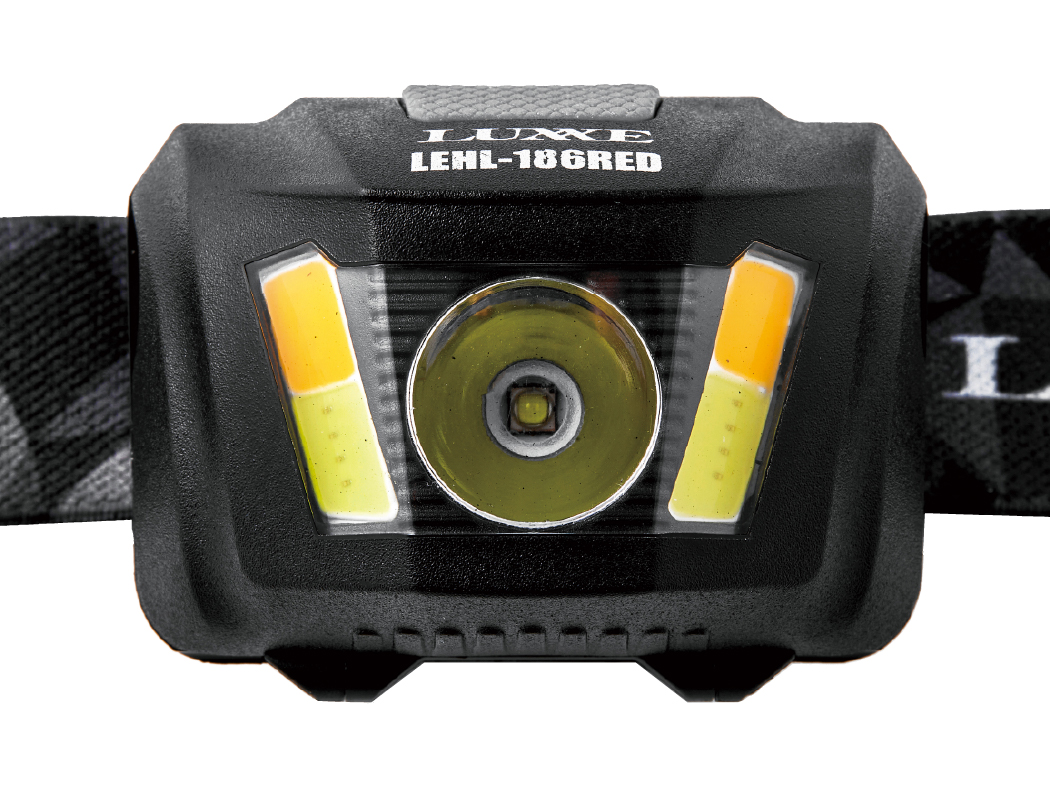 LUXXE (2025年春夏新製品)がまかつ/ラグゼ ヘッドライト LEHL186RED