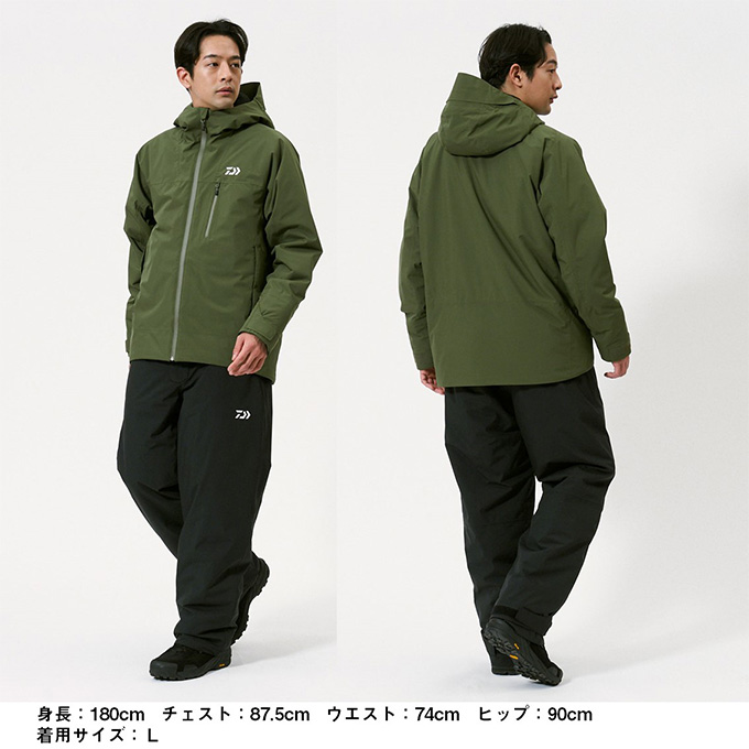 DAIWA（ダイワ） DW-3525 (ネイビー／XL) レインマックス ウインター