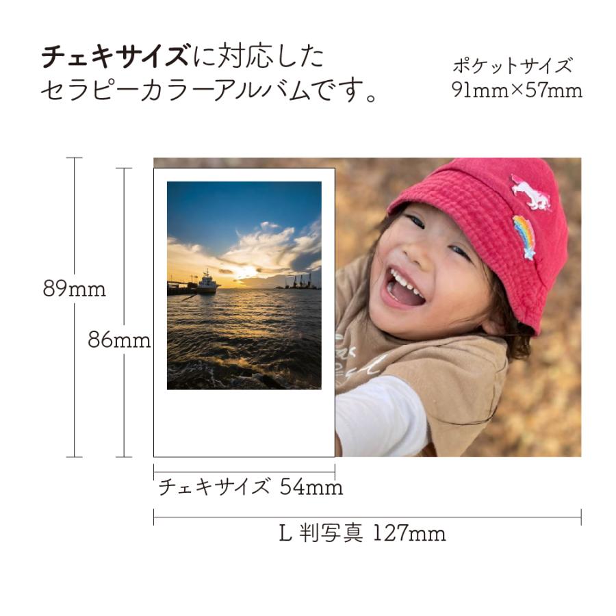 ナカバヤシ 【WEB限定品】ナカバヤシ セラピーカラー 大容量 チェキ