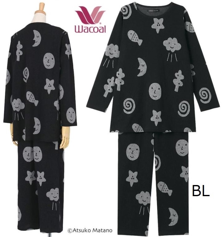 WACOAL（ワコール） レディースパジャマ マタノアツコ長袖長パンツ