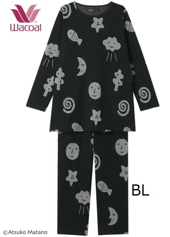 WACOAL（ワコール） レディースパジャマ マタノアツコ長袖長パンツ
