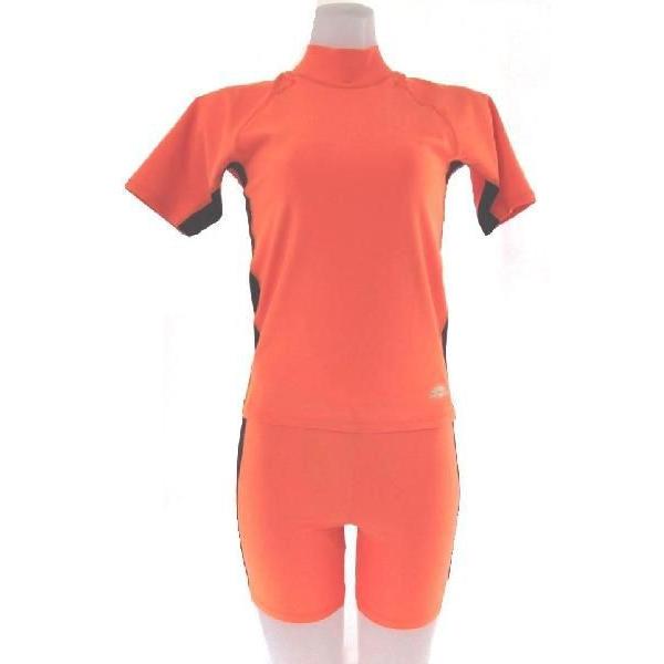 男子オレンジ水着 ロングトランクス（トランクスのみ） SSW301 (明石