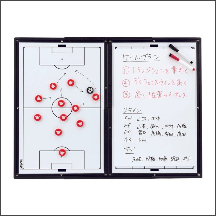 作戦ボード サッカー（molten）のおすすめ人気商品一覧 通販 - Yahoo